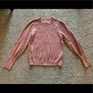H&M rose gold sweater